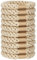 JessLab Haargummiset, 10 Stück Weiche Elastische Haargummis für Frauen Kein Schaden Elastische Haargummis Pferdeschwanz Halter Stretchige Haarbänder Stirnband Zubehör für Mädchen Damen, Beige