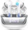 Bluetooth Kopfhörer, Kopfhörer Kabellos Bluetooth 5.4 In Ear Kopfhörer mit ENC Noise Cancelling Mic, Wireless Kopfhörer Tiefer Bass, IP7 Wasserdicht Wireless Earbuds,45H Bluetooth Ohrhörer LED Anzeige