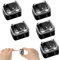 5 Stück Spitzer Für Kajalstifte Kosmetik-Bleistiftspitzer Anspitzer Kajalstift Spitzer Dicke Und Dünne Stifte Makeup Anspitzer Spitzer Kosmetikstifte Pencil Sharpener Für Augenbrauenstift, Eyeliner