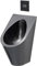 Sensor Edelstahl Herren Urinal Wandmontage - Hocheffizientes kommerzielles Spritzurinal für Hotels/Flughäfen - Anti-Überlauf-Technologie