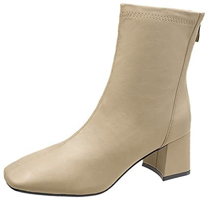 Stivali Estivi Donna Morbidi Stivaletti Bimba Stivali Donna Pelle 42 Stivali Donna Alti Fino al Ginocchio di Jeans Stivali da Donna Alti Stivali Donna Estivi Traforati Bianchi Stivali Cowboy