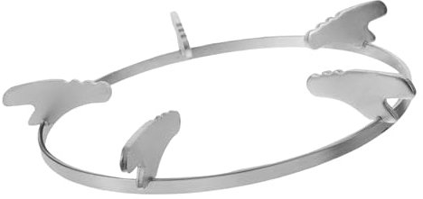 MUSISALY Supports De Cuisinière Pour Wok Rack Antidérapant Pour Plaques De Cuisson Accessoire De Cuisine Durable Pour Maison Et Restaurant