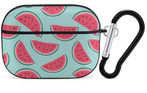 Buewutiry Kompatibel mit Airpods Pro 2. Generation Hülle – Niedliche süße Wassermelonen-Hülle, kompatibel mit Airpods Pro Hülle, niedliche Hülle, kompatibel mit Airpods Pro 2 Hülle