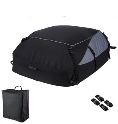 VNSMM Dachboxen Autobox Gepäck Auto Fracht Dach Tasche wasserdichte Auto Dach Gepäckträger Lagerung Tasche Auto SUV Van Faltbare Dächer Taschen(160 * 110 * 45cm)