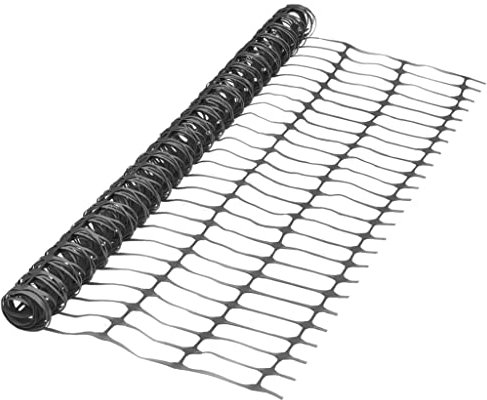 Hardware, Zäune & Barrieren, Zaunpaneele, Gartenzaun, 30 m, Schwarz