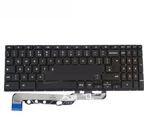 LXCOZED US UK ENGLISH Keyboard for ASUS for Chromebook CX1 CX1400 Flip 15.6 0KNX0-5100UK00 0KN1-D81UK12 CV1US12 2103US00(CX1 CX1400 US)