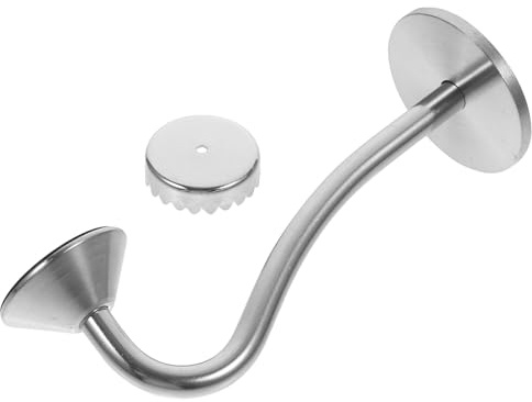 Edelstahl Magnetischer Seifenhalter Wandmontage für Duschwand | Seife Magnethalter, Silber, Magnetische Halterung mit Haken, für Küche und Toilette Zufälliger Stil