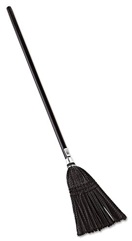 Rubbermaid Commercial Executive Series™ Lobby Broom, Wood Handle, Black (FG253600BLA)