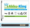 Akku-King Akku für Samsung Galaxy S4 Mini | ersetzt den Original EB-B500BE EB-B500BU GT-i9192 GT-i9195 GT-i9198 S4 Mini Duos LTE Mini Dual SIM