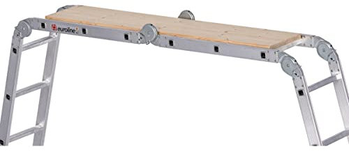EuroLine Zubehör zur Alu-Klappleiter 304 PREMIUM line -Gerüstbohle 1,44 m 3041103