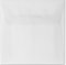 100 Quadratische Briefumschläge Transparente 22 x 22 cm 220 x 220 mm/Weiß Verschluss: Haftklebung Grammatur: 90 g/m²