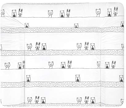 Julius Zöllner Wickelauflage Softy 85x75 cm - Wickelunterlage - wasserdicht und abwischbar - Made in Germany – Oeko-Tex Standard 100 – Grobies
