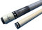 Meucci SB1-S Handgefertigter Billard-Queue-Stock – Rauchgrauer Fleck + Hartschalenkoffer