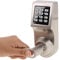 Cerradura de seguridad 4 en 1 con código digital electrónico para inducción, para casa, oficina, hotel, apartamento, restaurante, con tarjeta TM, contraseña + llave de máquina + mando a distancia