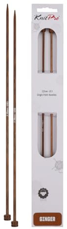 KnitPro Ginger Single Pointed Needles 12 (30cm) | 3.25mm