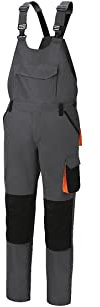 Beta Salopette Work Cotton New Fit Grey TG.XL
