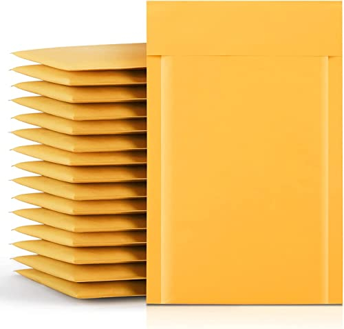 Switory 50pc 152 x 254 mm Gepolsterte Briefumschläge Versandtaschen Luftpolster Versandtaschen Briefumschläge A5 A4 Umschlag Packpapier Luftpolstertaschen