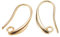 BENECREAT 30PCS Placcato 18K Oro Sheel Leverback Ganci per Orecchini Fili Auricolari con Anelli Pendenti per Gioielli Fai Da Te Che Fanno Mestiere