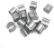 Atout Loisir Clips de Fixation Ronds en INOX, Diamètre 30 mm, Lot de 25