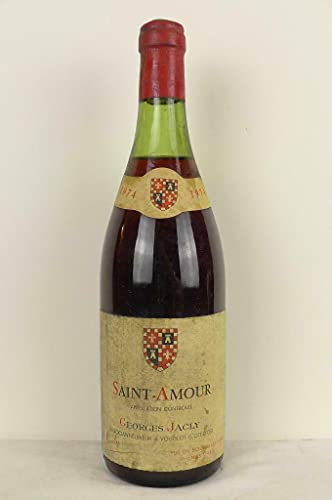 saint-amour georges jacly rouge 1974 - beaujolais