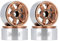 INJORA 1.9 Beadlock Felge 6-Speichen CNC Aluminium Radnabe für 1/10 RC Crawler TRX4 Axial SCX10 90046 AXI03007 Redcat Gen8