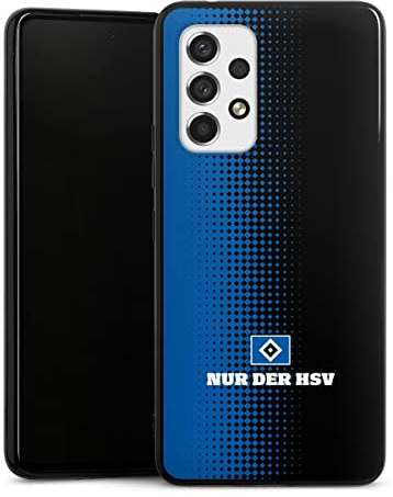 DeinDesign Silikon Hülle kompatibel mit Samsung Galaxy A53 5G Case schwarz Handyhülle HSV Logo Offizielles Lizenzprodukt