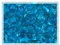 Czech 50-Piece Glass Beads, 6x9mm, Teardrop Aqua Blue Transparent