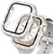 KADES Schutzhülle mit integriertem Displayschutz für Apple Watch 40 mm iWatch Serie SE SE2022 6 5 4 (40 mm, Starlight)