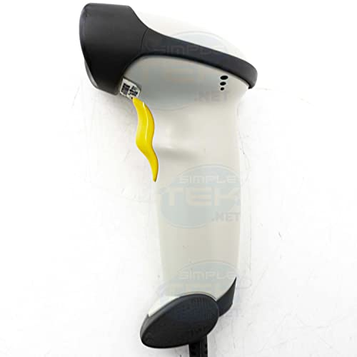 Simpletek – Pistole Barcode Laser Barcode Scanner mit Kabel | 1D | Grau (überholt)