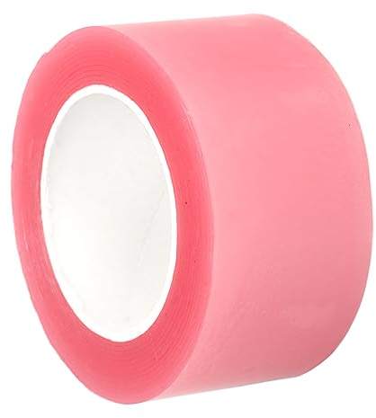 HERCHR Nano Tape Bubble Kit, Farbiges Doppelseitiges Klebeband Mit Strohhalmen Und Dekorativen Füllungen, DIY Nano Tape Elastische Luftballons Für Mädchen, Jungen, Kinder(Rosa)