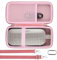 Étui de Transport Rigide Khanka Compatible avec l'enceinte Portable Bluetooth Bose SoundLink Flex 2e génération/Bose SoundLink Flex, Rose, étui Uniquement