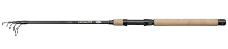 Berkley Lightning HT II Teleskop-Spinnrute - Leichtgewichtige 24HDC Carbon, Edelstahl Minima Führungen, Vollkorkgriff, ideal für Süß- und Salzwasserangler, 2,74m