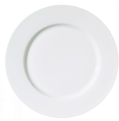 METRO Professional Plato llano Fine Dining, porcelana, Ø 27 cm, blanco, 6 unidades