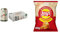 San Miguel Especial Cerveza Dorada Lager - Pack de 24 Latas x 33 cl - 5,4% Volumen de Alcohol + Lay'S Patatas Fritas Al Punto de Sal, 265g