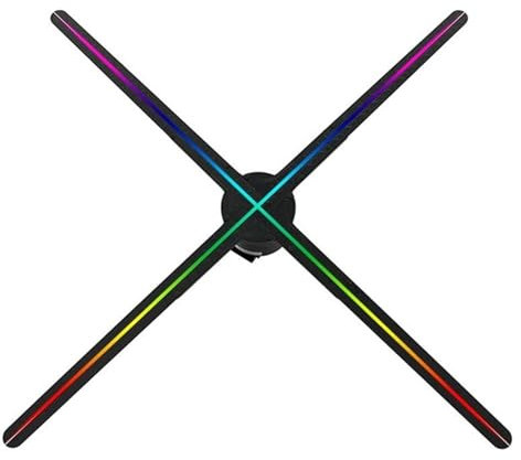 MZZYG Holographic Projector HDMI 65HDU 3D Hologram Led Fan Advertising Display Holographic Player Light For Event Advertising