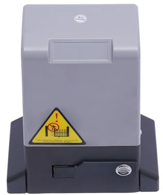Schiebetorantrieb Torantrieb 550W Automatische Toröffner mit 2 Fernbedienung Toröffner Garagentoröffner bis 1200kg für Edelstahltüren, Eisentüren, Bronzetüren, Massivholztüren