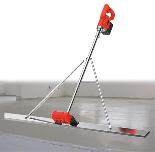 Righello Antimanomissione Livellante For Calcestruzzo 6000 Giri/min 150 Cm, Kit Vibrante For Massetto In Calcestruzzo, Macchina Vibrante Elettrica For Finitura Di Cemento For Massetto, Alimentata A Ba