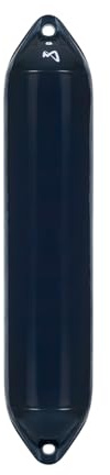 Mesle Bootsfender Ultra, ø 14 cm | 59.5 cm lang, Langfender aufblasbar, Bootsfender, Fender Schiff Yacht Schlauchboot