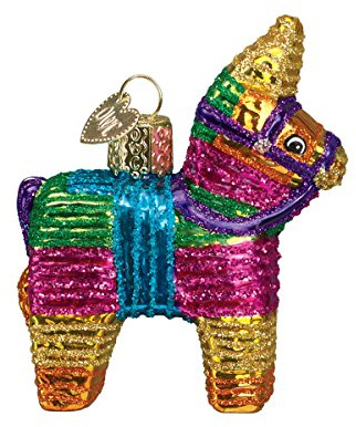 Old World Christmas Ornaments:Pinata Glass Blown Ornaments for Christmas Tree, Pinata