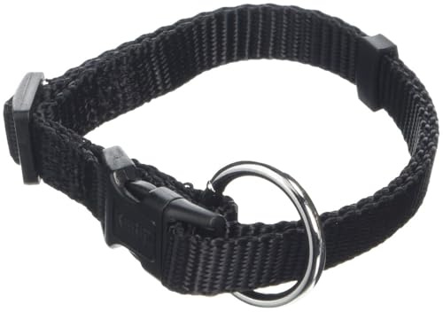 Kerbl Miami Collar Adjustable, 10 mm, 20 x 35 cm, Black