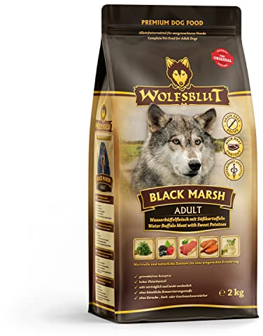 Wolfsblut - Black Marsh - 2 kg - Wasserbüffel - Trockenfutter - Hundefutter - Getreidefrei