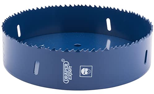 Draper 34777 Expert HSS Bi-Metal Hole Saw Blade, 168mm, Blue