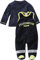 Playshoes Unisex Set Nicki Feuerwehr Brandweer Zweiteilig Strampler Langarmshirt, 62