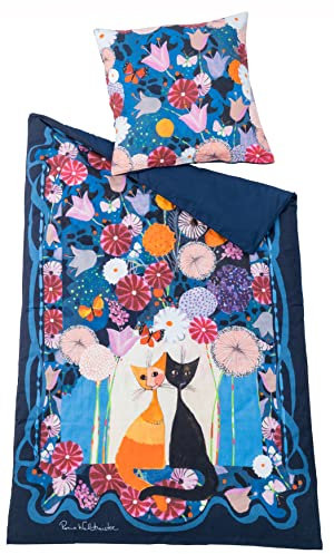 Rosina Wachtmeister Bettwäsche Happy Days - Feinbiber 155x220cm 80x80cm / Übergröße