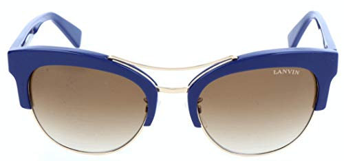Lavin Lanvin Sonnenbrille SLN724M 0991 53 20 140 Oval Sonnenbrille 53, Blau