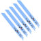 D2D 5pcs Lames de Scie S1122BF 225mm Sabre Alternatif a vu Lames de Coupe en métal pour Bosch