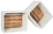 CHICCIE 2 Set Holzkiste Grete Weiß Geflammt 50x40x30cm - Obstkiste Weinkiste