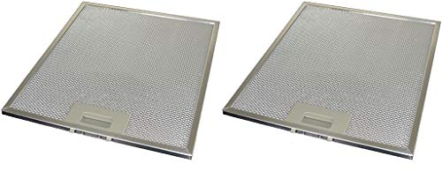 Ufixt Fits 2 x Universal Cooker Hood Metal Grease Filter 270mm x 320mm