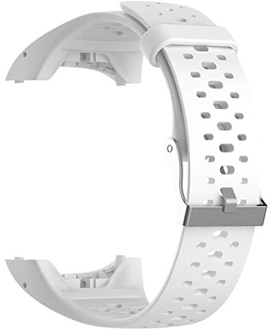 Dkings Armband Kompatibel mit Polar M400 / M430 Armband - Sport Silikon Uhrenarmband Replacement Wechselarmband Ersatzarmband für Polar M400 / M430 Smartwatch (Weiß)
