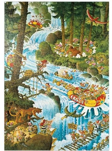 MyPuzzle Action - Michael Ryba - Cartoon Classics - Premium 1000 Teile Puzzle - MyPuzzle Sonderkollektion von Heye Puzzle